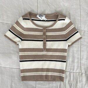 ~princess polly orla short sleeve top